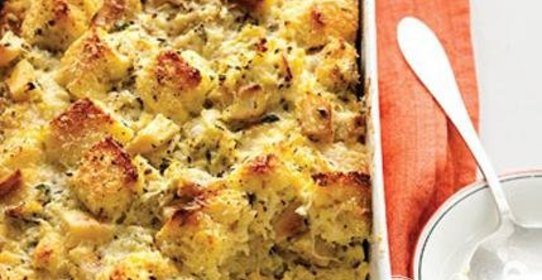 Хлебный пудинг с пастернаком