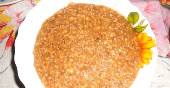 Азербайджанская халва из муки