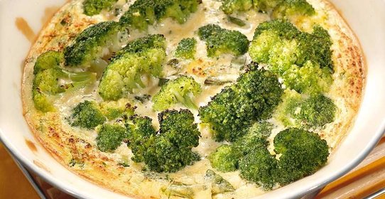 Фритата с брокколи