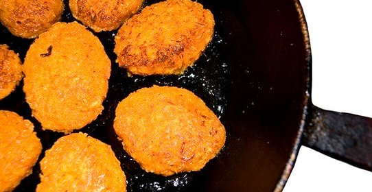 Котлеты из капусты и мяса