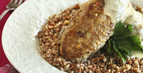 Зразы из телятины с грибами и сыром в мультиварке