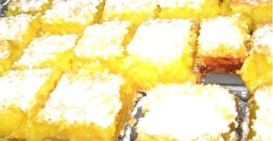 Классические лимонные плитки