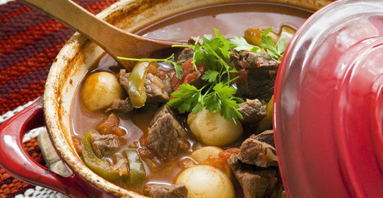 Гуляш из мяса