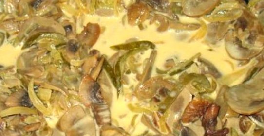 Почки в сметане