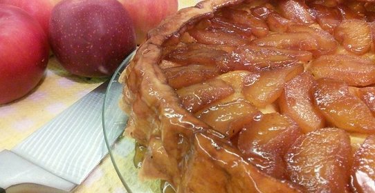 Яблочный пирог татен