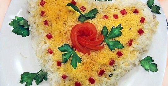 Салат Весенняя нежность