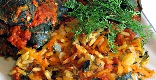 Долма с рисом