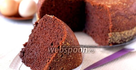 Бисквит шоколадный в мультиварке