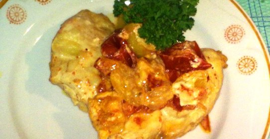 Паприкаш из курицы