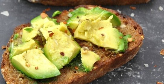 Тосты с авокадо