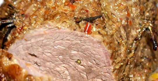 Баранина в фольге в духовке