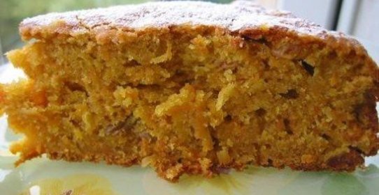 Морковный пирог с ананасами