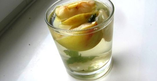 Яблочный компот из свежих яблок