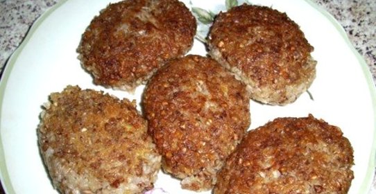 Котлеты из гречки