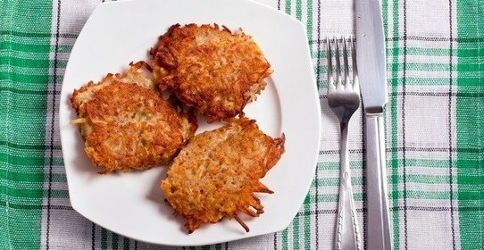 Картофельные котлеты с грибами