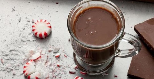 Мятный горячий шоколад
