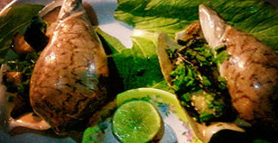 Моллюски в соевом соусе