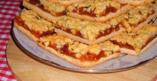 Песочный пирог с шафраном