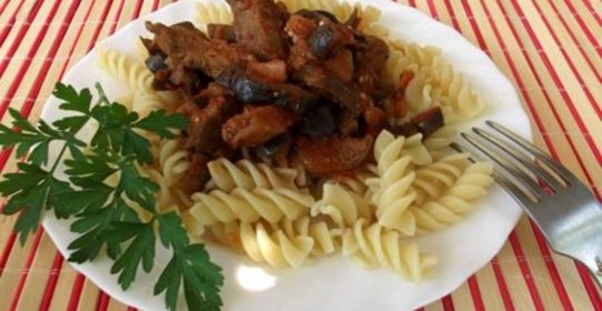 Баклажаны с мясом