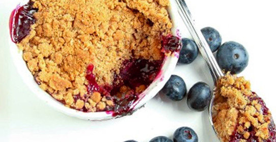 Фруктовый пирог-коблер