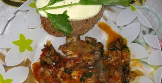 Баранина в томатном соусе