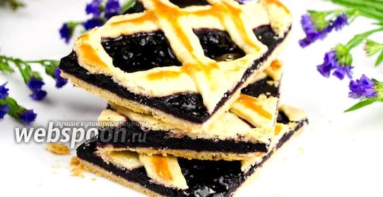 Черничный пирог