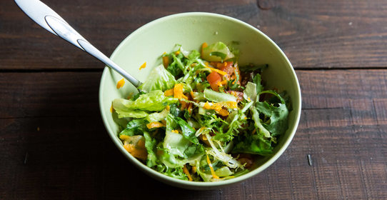 Салат с тыквой