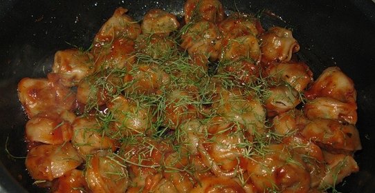 Пельмени с салом