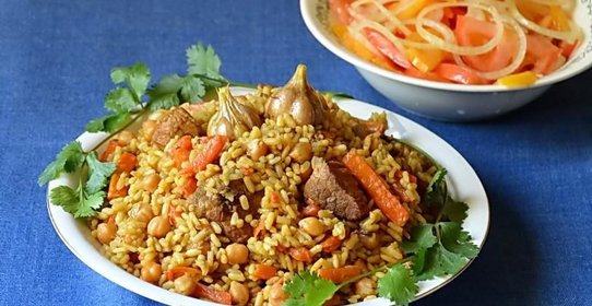 Плов с нутом