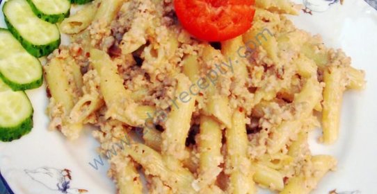 Макароны по флотски с фаршем