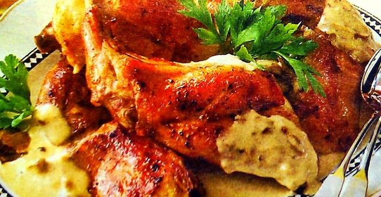 Заяц запеченный