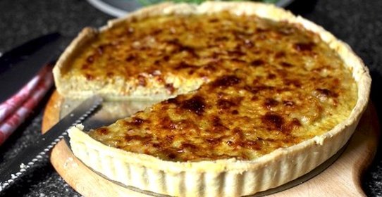 Французский луковый пирог