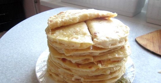 Кыстыбый с картошкой