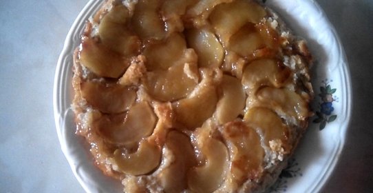 Яблочный пирог-перевертыш