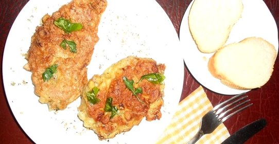 Мясо отбивное в кляре
