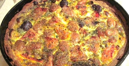 Фасолевый пирог