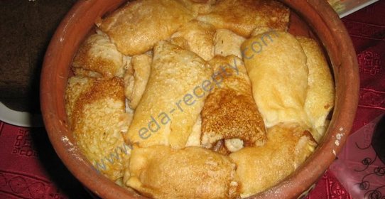 Налистники с яблоками и корицей