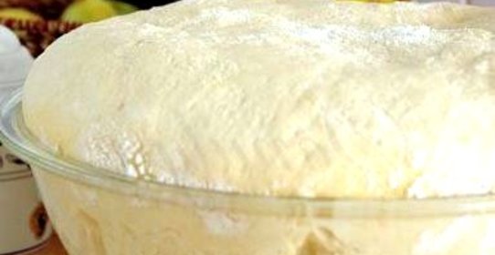 Тесто постное для сладких пирогов