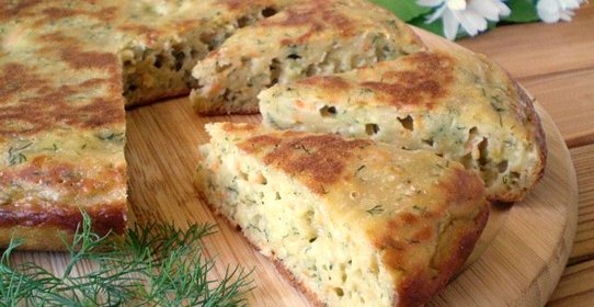 Капустный пирог на кефире