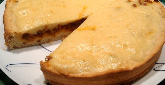 Пирог с рыбными консервами