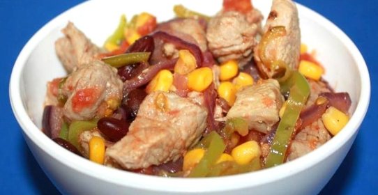 Мясо по-мексикански в мультиварке