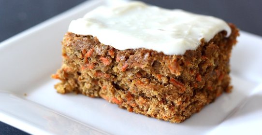 Морковный пирог без муки