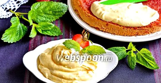Крем из сметаны и сгущёнки для торта