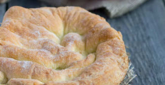 Куриный пирог с лесными грибами