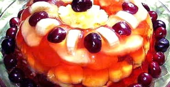 Фруктовый торт-желе