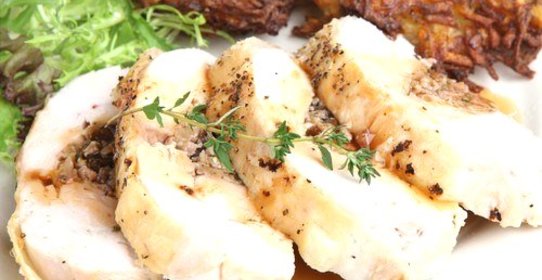 Куриные рулетики с каперсами и анчоусами