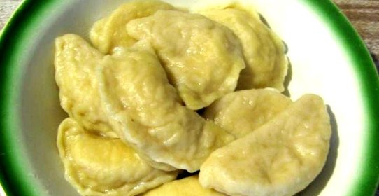 Вареники на кефире