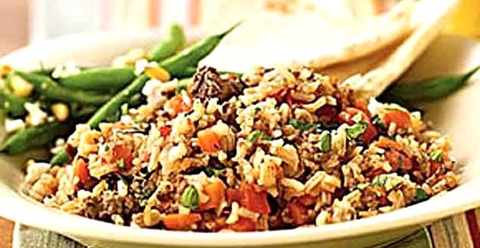 Плов узбекский с говядиной