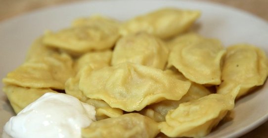 Пельмени с картошкой