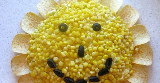 Салат Подсолнух